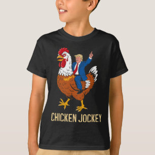 Camiseta Chicken Jockey Trump Gracioso Meme 9
