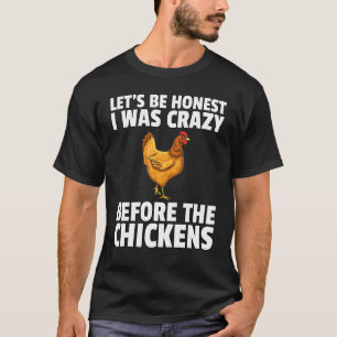 Camiseta Chicken loco Granjero Hens