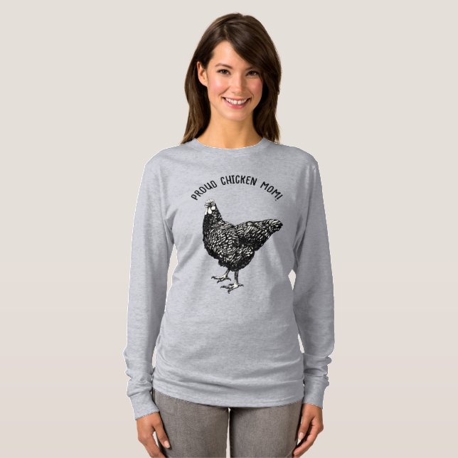 Camiseta ¡Chicken mamá! (Anverso completo)