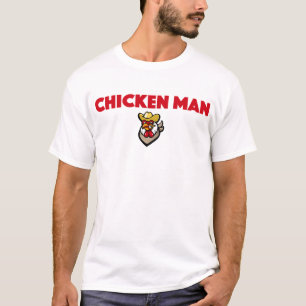 Camiseta Chicken Man Funny Chicken Lover Farmer