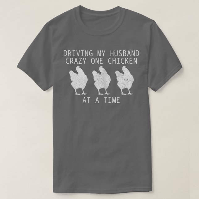 Camiseta Chicken Mom Crazy Chicken Lady (Diseño del anverso)