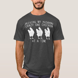 Camiseta Chicken Mom Crazy Chicken Lady