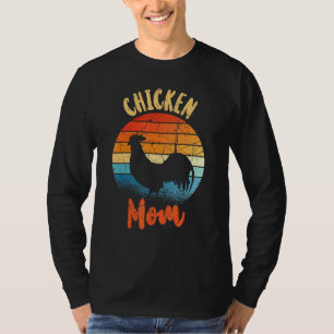 Camiseta Chicken Mom Poultry Mom Farm Farmon Women