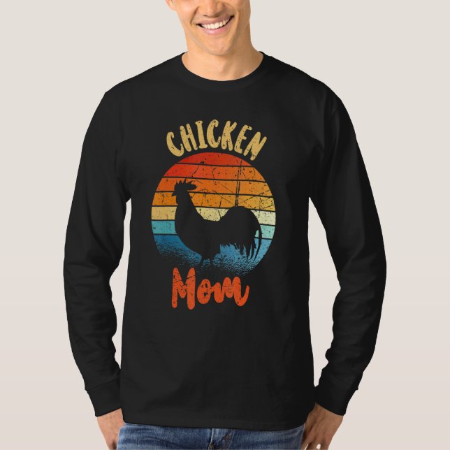Camiseta Chicken Mom Poultry Mom Farm Farmon Women (Anverso)