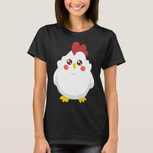 Camiseta chicken pattern