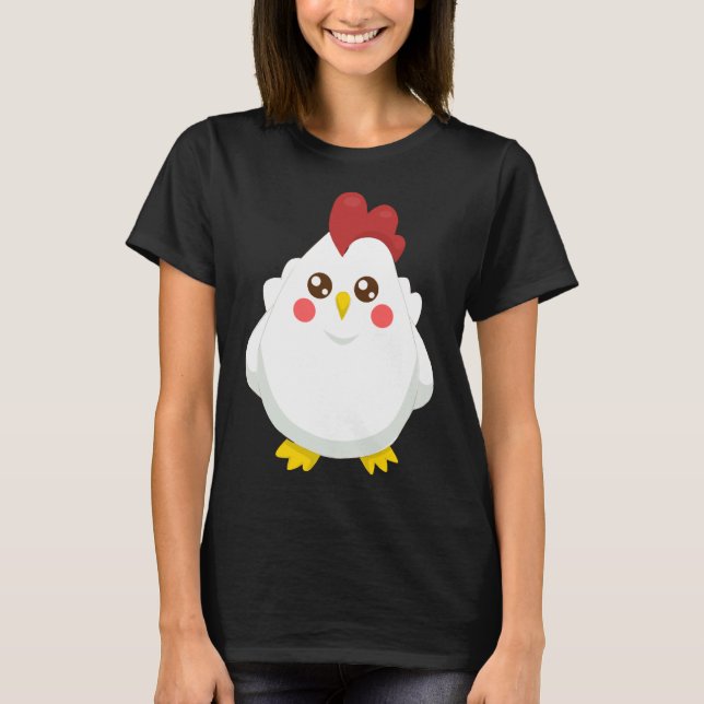 Camiseta chicken pattern   (Anverso)