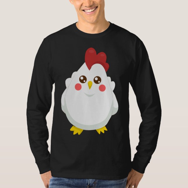 Camiseta chicken pattern   (Anverso)
