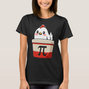 Camiseta Chicken Pi Tee Chicke Pie Humor gracioso de un pro