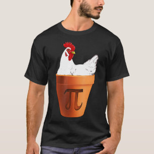Camiseta Chicken Pot Pi Day Math Hombres Mujeres Niños