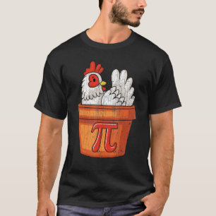 Camiseta Chicken Pot Pi Day Pie Math Geek 3 14