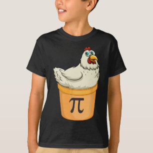 Camiseta Chicken Pot Pie Funny Math Pun Chicken Pot Pi