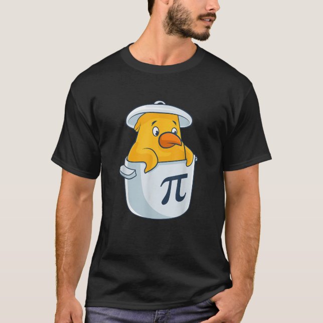 Camiseta Chicken Pot Pie National Pi Day Pun Math Numbers M (Anverso)