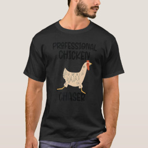Camiseta Chicken profesional Chaser Gracioso agricultor Niñ