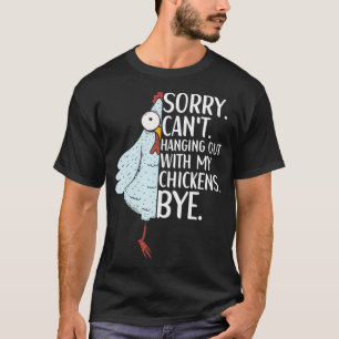 Camiseta Chicken Propietario Chicken Cita divertida Juego d