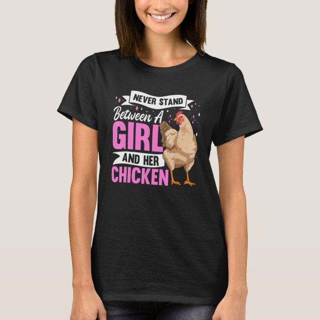 Camiseta Chicken Propietario De Aparato Agrícola Para Agric (Anverso)