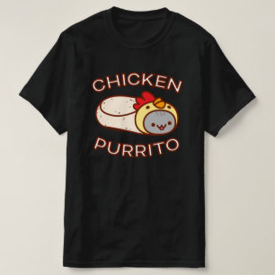 Camiseta CHICKEN PURRITO Cat Burrito T-SHIRT