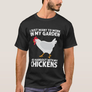 Camiseta Chicken Rooster Lover Hombres Mujeres Niños Chicas