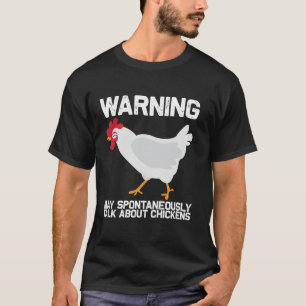 Camiseta Chicken Rooster Lover Hombres Mujeres Niños Chicas
