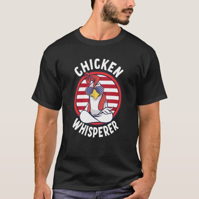 Camiseta Chicken Whisperer (Anverso)