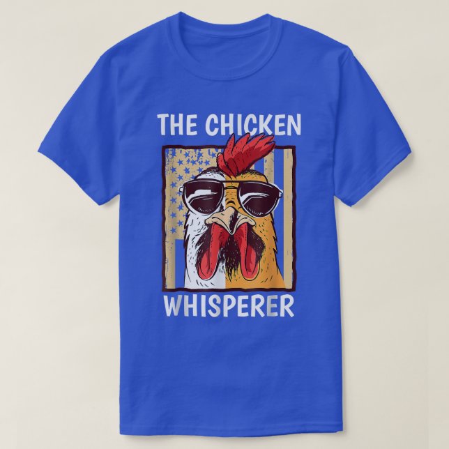 Camiseta Chicken Whisperer Backyard Chicken Lover Farmer  (Diseño del anverso)