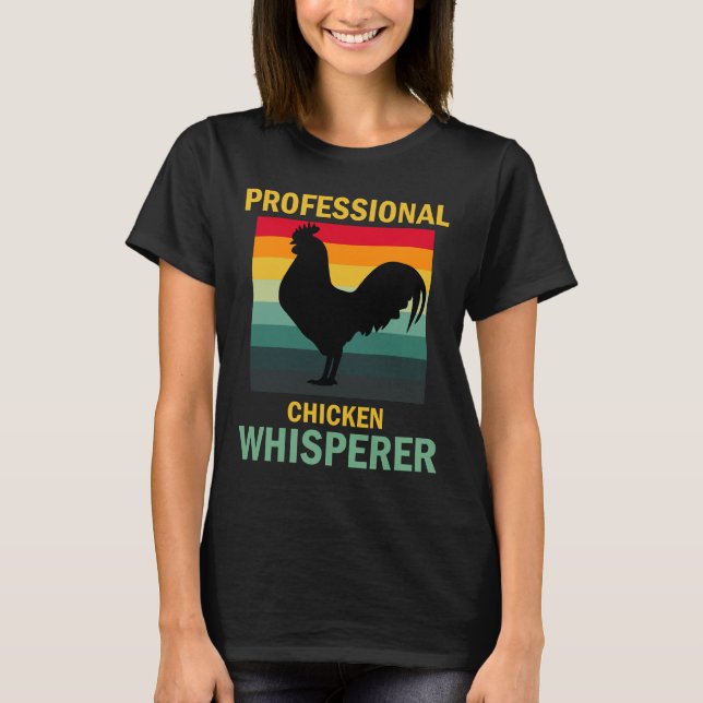 Camiseta Chicken Whisperer Chicken lover (Anverso)