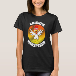 Camiseta Chicken Whisperer Cute Ave Lover Retro