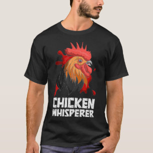 Camiseta Chicken Whisperer Funny Farm Animal Rooster Chicke