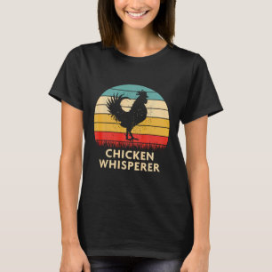 Camiseta Chicken Whisperer Vintage Retro
