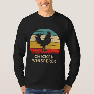 Camiseta Chicken Whisperer Vintage Retro