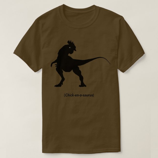 Camiseta Chickenosaurus  (Diseño del anverso)