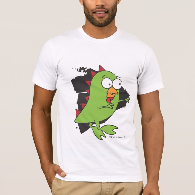 Camiseta Chickensaurus (Anverso)