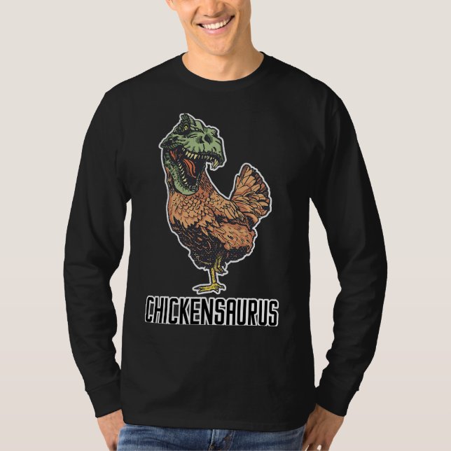 Camiseta Chickensaurus Trex Chicken Dino (Anverso)