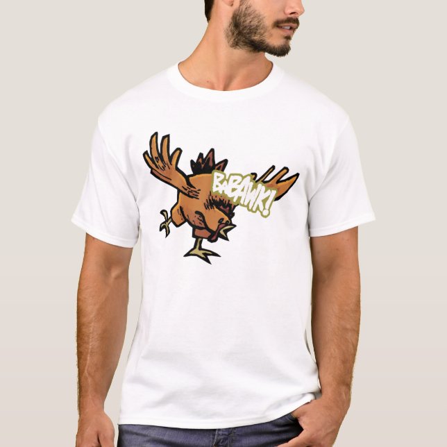 Camiseta ¡Chickenz! (Anverso)