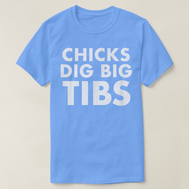 Camiseta Chicks Dig Big Tibs  Funny Workout Leg Day Fitness (Diseño del anverso)