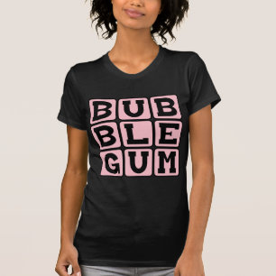 Camiseta Chicle Bubblegum, Color y Caramelo