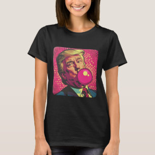 Camiseta Chicle de Burbuja Trump 2024