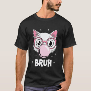 Camiseta Chicle de Burbujas del Gato Guay Bruh