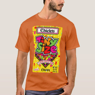 Camiseta Chiclets De Pequeño Tamaño Flavor Goma Recubierto 