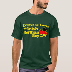 Camiseta Chico alemán irlandés