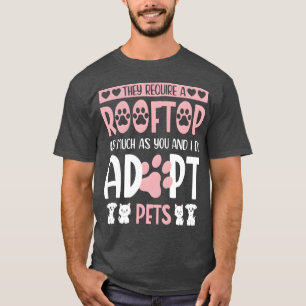 Camiseta Chico amante de los animales refugio de perros y g