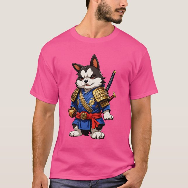 Camiseta Chico amigo de Samurai Dog (Anverso)