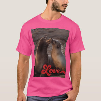 Camiseta Chico amor de león marino
