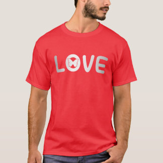 Camiseta chico amor mariposa