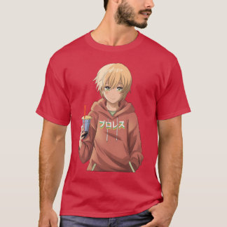 Camiseta Chico anime cómic