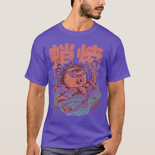 Camiseta Chico ataque Takoyaki (Anverso)