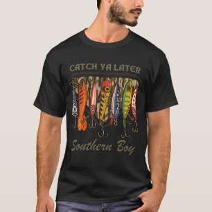 Camiseta Chico atrapa pescado