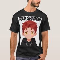 Chico Chibi Pelo Rojo Ropa Urbana Gráfica Anime S