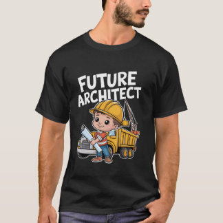 Camiseta Chico Chica Arte Arquitecto Futuro Genial Kids Arq