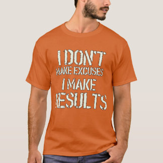 Camiseta Chico con cita motivacional genial para el gimnasi