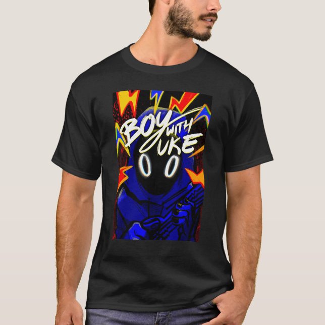 Camiseta Chico con ukelele Chico Con Ukelele (Anverso)